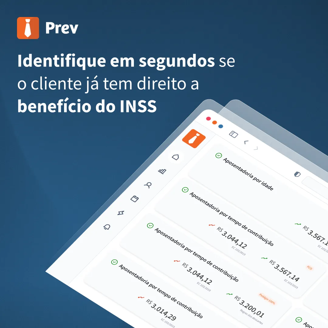 Identifique em segundos se o cliente já tem direito a benefício do INSS