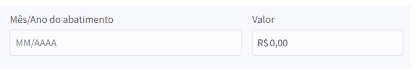 competencia do pagamento