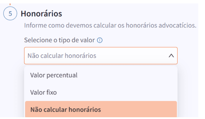 honorarios