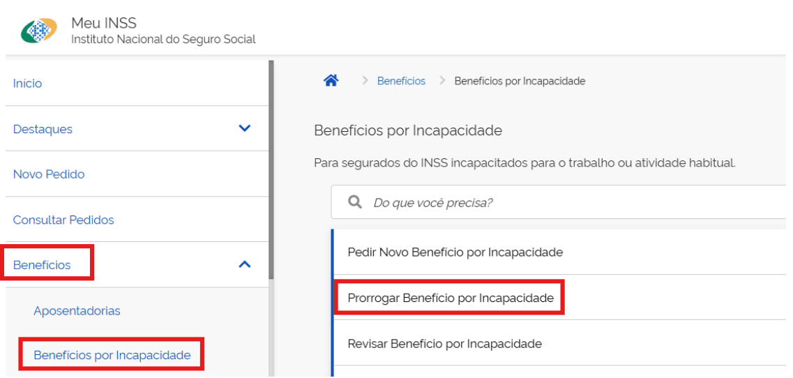 benefícios inss