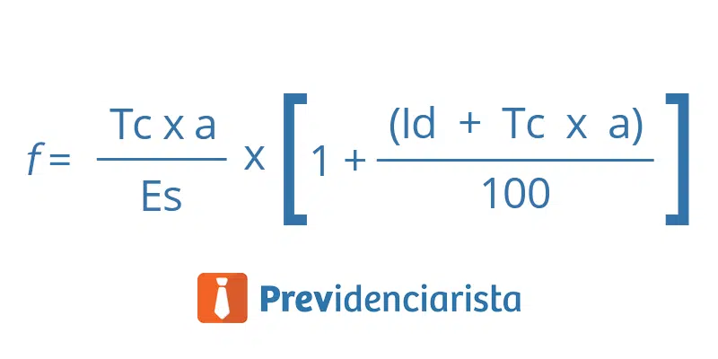 Fórmula do Fator Previdenciário - Previdenciarista - Direito Previdecniário